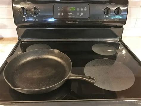 can cast iron go on glass top stove